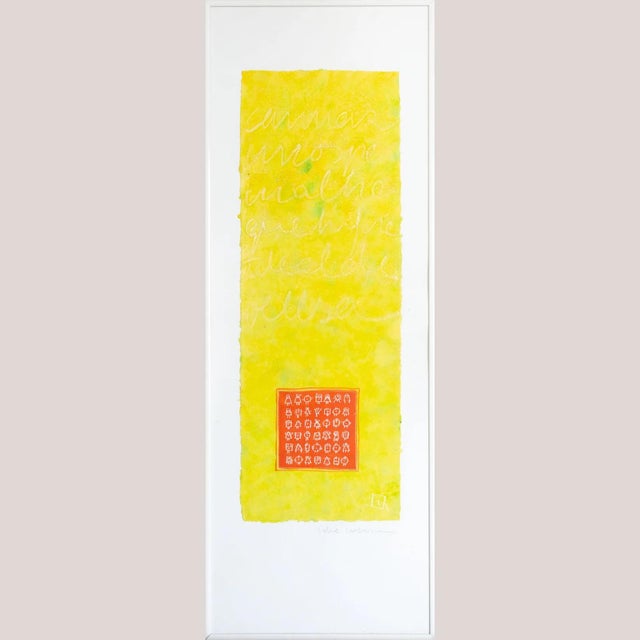 Sole Carboner, Montse Vives Roig, 1990s, Watercolor, in Good conditions. Designed 1990 to 1999