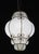 Set of 2 Amazing Venetian Lantern in Murano Reticello Glass, 1950s For Sale - Image 12 of 13