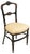 Art Nouveau Ebonized & Hand-Carved Walnut Sculptural Chair by Giacomo Cometti For Sale
