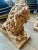 Antique Terracotta Lion Sculptures, 1880s, Set of 2 For Sale - Image 10 of 18