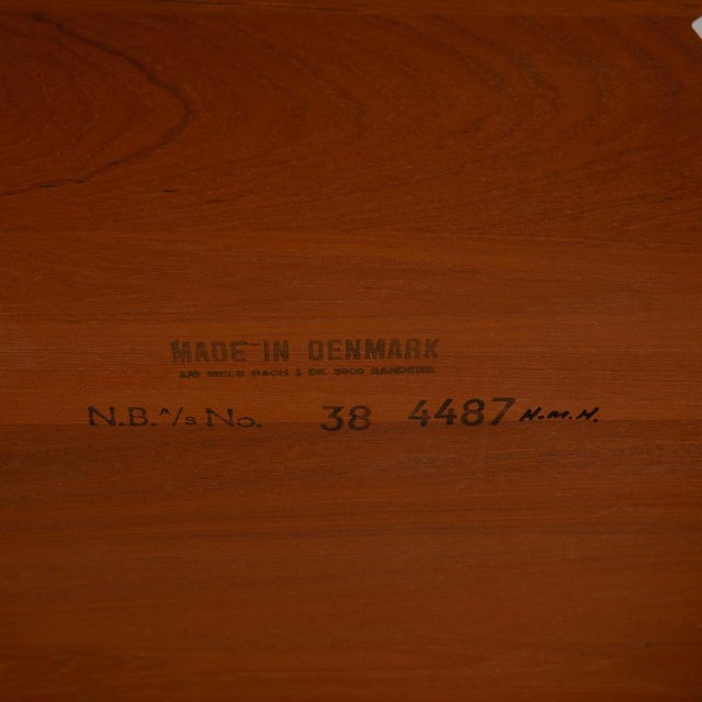 Wood Mid-Century Wooden Coffee Table, Brown Vintage Teak For Sale - Image 7 of 12