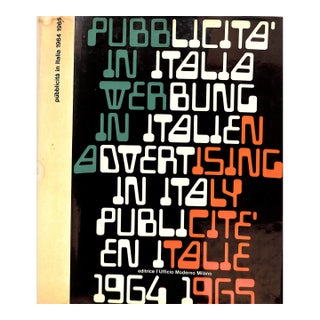 Pubblicita in Italia: 1964-1965 For Sale