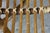 Pair Mid Century Modern Rattan Bamboo Armchairs Boho Sunburst Fan Back Chairs For Sale - Image 17 of 18