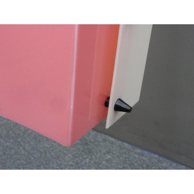 Plastic Space Age Acrylic Glass Pendant Lamp, 1950s For Sale - Image 7 of 11