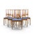 Broyhill Brasilia Mid Century Walnut Dining Chairs - Set of 6 Each armless chair measures: 20 wide x 22 deep x 38 high,...