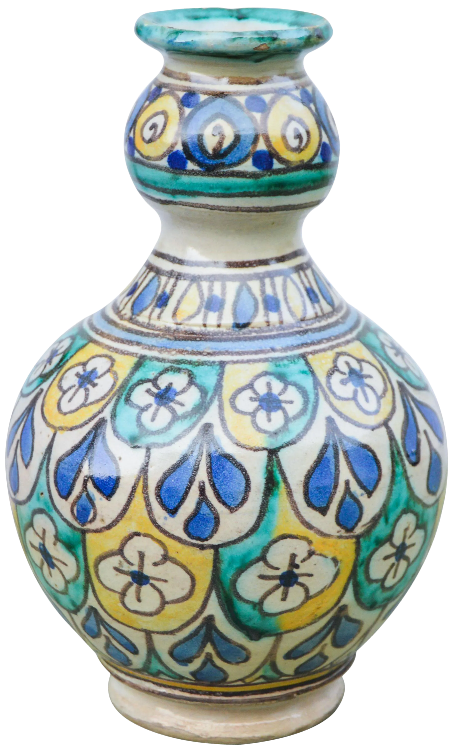 Early 20th Century Moroccan Ceramic Vase | Chairish