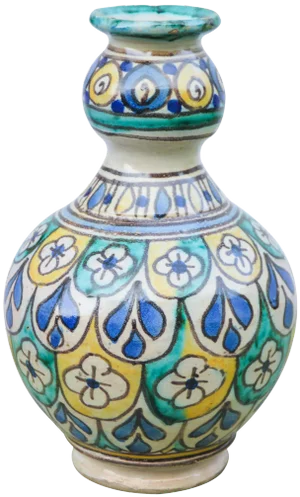 Early 20th Century Moroccan Ceramic Vase