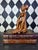 Vintage Indian Terracotta Seated Woman Folk Art Sculpture, 10" For Sale - Image 12 of 18