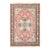 Pasargad DC Rose Color Fine Hand Knotted Silk Tabriz Rug For Sale