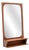 Vintage Danish Teak Mirror by Pedersen and Hansen, 1960 For Sale