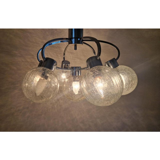 Midcentury Modern German Flushmount, 1970s For Sale - Image 6 of 15