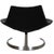 Scimitar Chair in Black Leather No. 23 from Fabricius and Kastholm, 1990s For Sale - Image 4 of 18