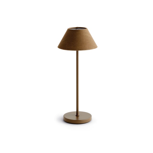 Brown Alluna Cordless Led Lamp 14" - Brown For Sale - Image 8 of 8