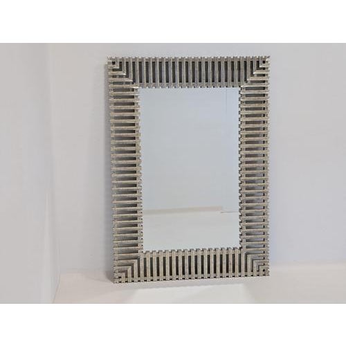 Wood Fern Mirror by Christopher Guy For Sale - Image 7 of 15