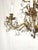 Brass Antique 10 Arm Big Brilliant Bold Beautiful Brass Cut Lead Crystal Chandelier For Sale - Image 8 of 12