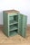 Green Metal Cabinet Wooden Top with Drawer, 1970s For Sale - Image 4 of 8