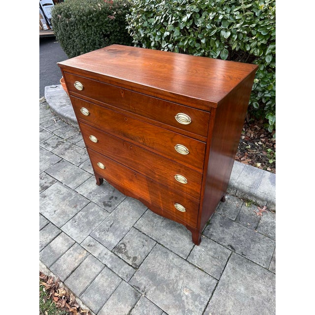 Federal Period Kentucky Walnut Chest of Drawers, Circa 1810–1840 For Sale - Image 4 of 9