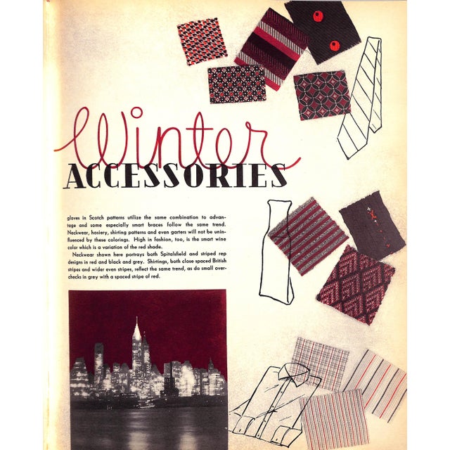 [148] pp. Apparel Arts Publications, Inc. 1936 Volume VI Number II 14 1/8" x 11 1/2"