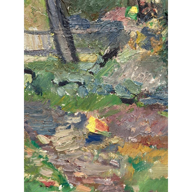 Bengt Crantz, Layered Landscape, 1950s, Oil on Panel, Framed For Sale - Image 15 of 18