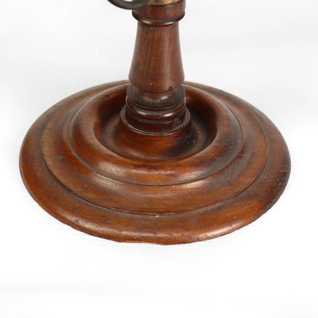 19th Century Wachob & Co. “The Excelsior” Terrestrial World Globe on Walnut & Brass Stand For Sale - Image 6 of 11