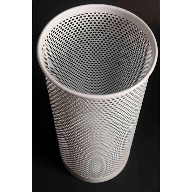 Perforated Metal Umbrella Stand by Caimi Brevetti, Italy, 1970s For Sale - Image 3 of 6