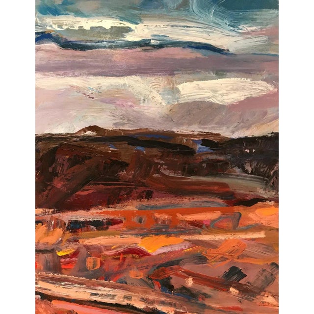 Jean Krillé, Tableau No. 83, Oil on Wood, 1985 For Sale - Image 6 of 8