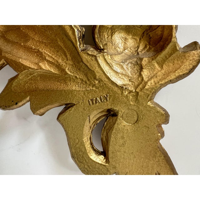 20th Century Italian Gold Gilt Resin Fruit Wall Swag For Sale - Image 10 of 10