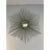 Large Mid 20th Century Chaty Vallauris Style Metal Sunburst Wall Mirror For Sale - Image 12 of 12