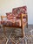 Wood Scandinavian Armchair with Botanical Print, 1960s For Sale - Image 7 of 11