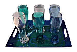Seven-Piece Outdoor Beer Serving Set
