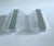 Metal Vintage Space Age Glass Sconces from Kaiser, Set of 2 For Sale - Image 7 of 18