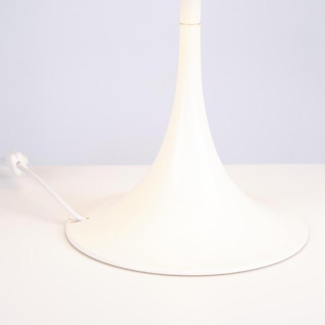 Plastic Vintage Panthella Table Lamp in White Acrylic by Verner Panton for Louis Poulsen, 1970s For Sale - Image 7 of 13