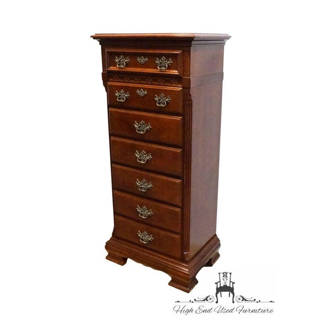 STANLEY FURNITURE American Heritage Collection Mahogany Traditional Style 24" Lingerie Chest 172-13-11 53" High 24" Wide...