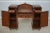 Traditional Century Monarch Kneehole Empire Mahogany Vanity For Sale - Image 3 of 12