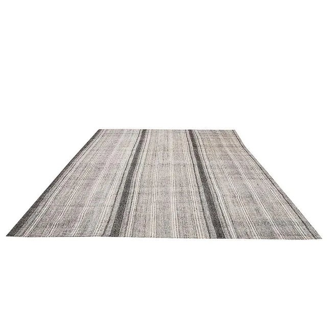 Modern vintage handwoven kilim rug from Adana region of Turkey. Approximately 50-60 years old. In very good condition.