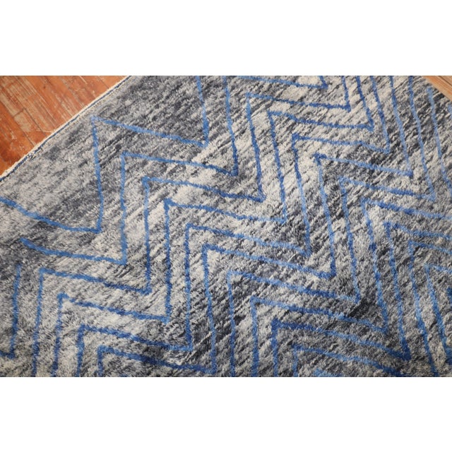 Vintage Inspired Moroccan Rug For Sale - Image 9 of 18