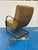 Classic Home Leather Accent Chair For Sale - Image 4 of 7