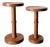 Arts and Crafts Cocktail Tables in Turned Oak, 1940, Set of 2 For Sale