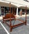 Baker Furniture Company Baker Furniture King Size Flamed Mahogany Georgian Style Poster Bed Frame For Sale - Image 4 of 13