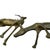 Set of 2 Mid Century Brass Deer Figurines, Buck & Doe For Sale - Image 14 of 15