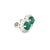 Traditional Natural Emerald Diamond Earrings 14k Gold 3.02 TCW Certified For Sale - Image 3 of 12