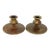 Pair of Antique Brass Candlesticks With Rich Patina Circa 1920 For Sale