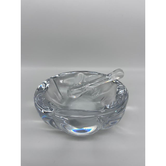 Glass Crystal Ashtray from Daum, 1970s For Sale - Image 7 of 7