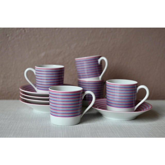 Limoges Porcelain Tea or Coffee Set by CH. Field Haviland, Set of 10 For Sale - Image 6 of 6