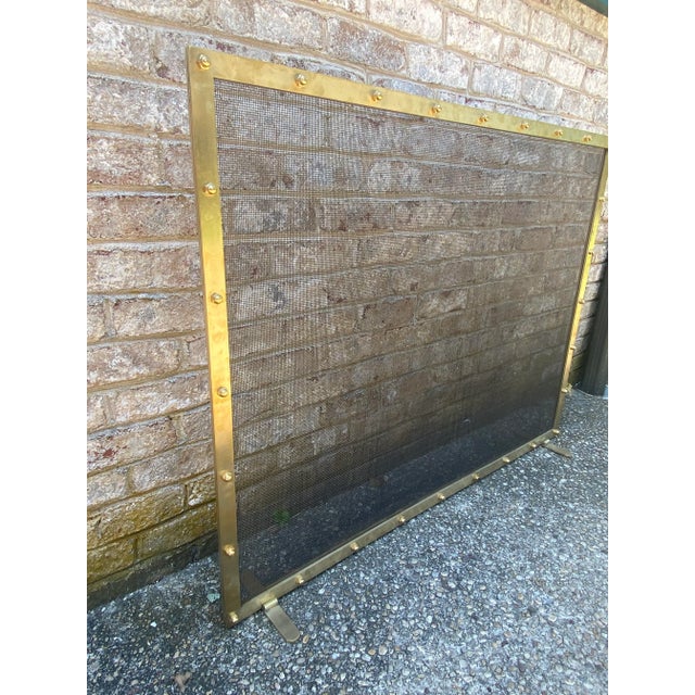 Modern Fireplace Screen by Jed Design For Sale - Image 11 of 12