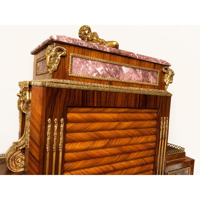 French Louis XV Style Desk For Sale - Image 4 of 18