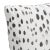 Transitional 20" Decorative Pillow in Ink Linen Leopard For Sale - Image 3 of 6