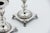 Silver Candlesticks with Square Base, Set of 2 For Sale - Image 3 of 4