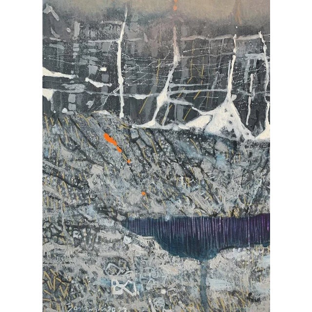 Contemporary Andrzej Borowski, Iversione Orancione, 2023, Acrylic on Canvas For Sale - Image 3 of 5