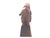 J. Pinal Mid 20th Century Jose Pinal Carved Wood Aztec Bust - Mid Century Modern Sculpture For Sale - Image 4 of 10